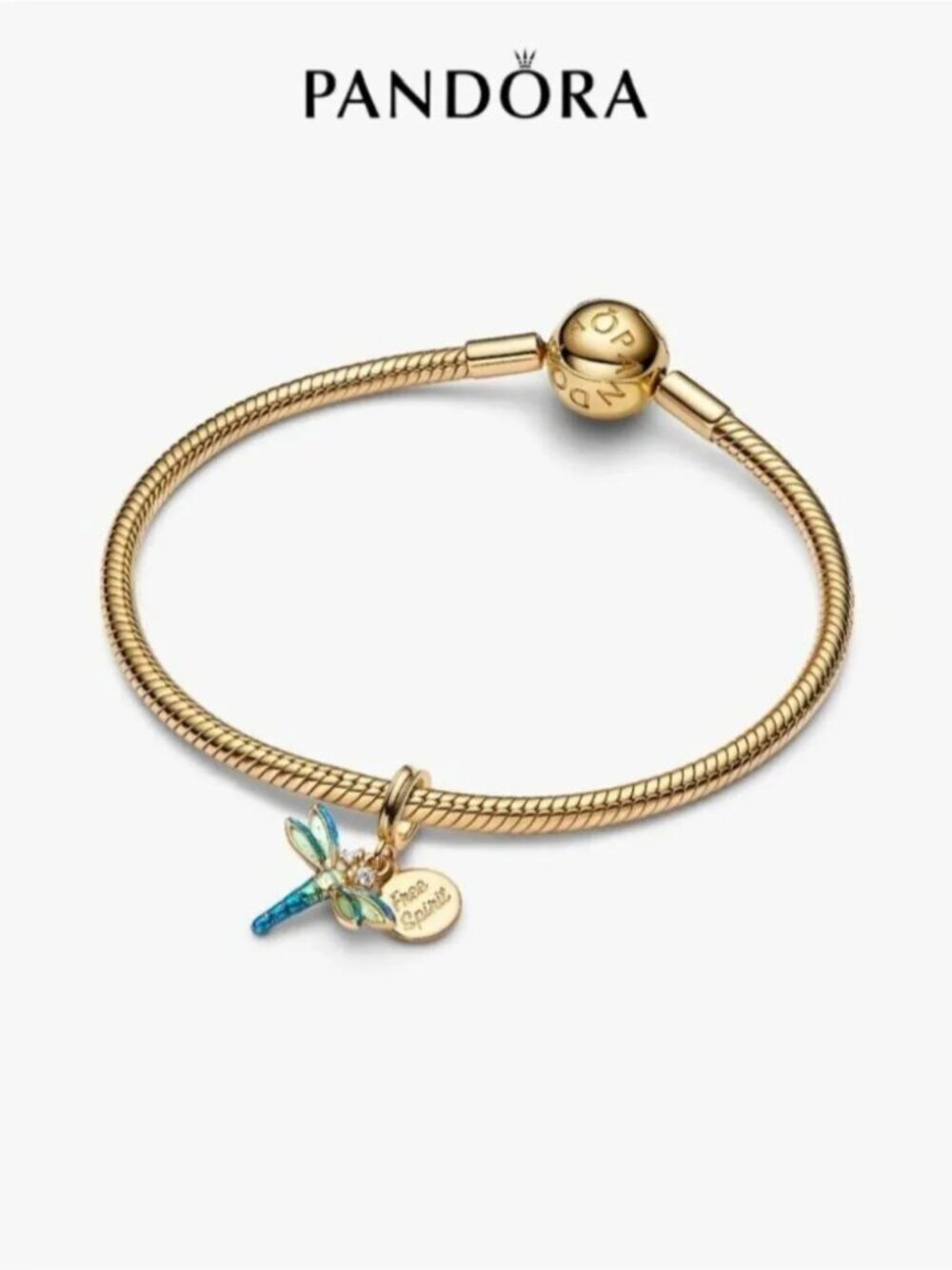 Pandora Dragonfly Double Dangle Charm